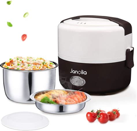 Janolia Electric Food Heater, Portable Electric Lunch Box, 